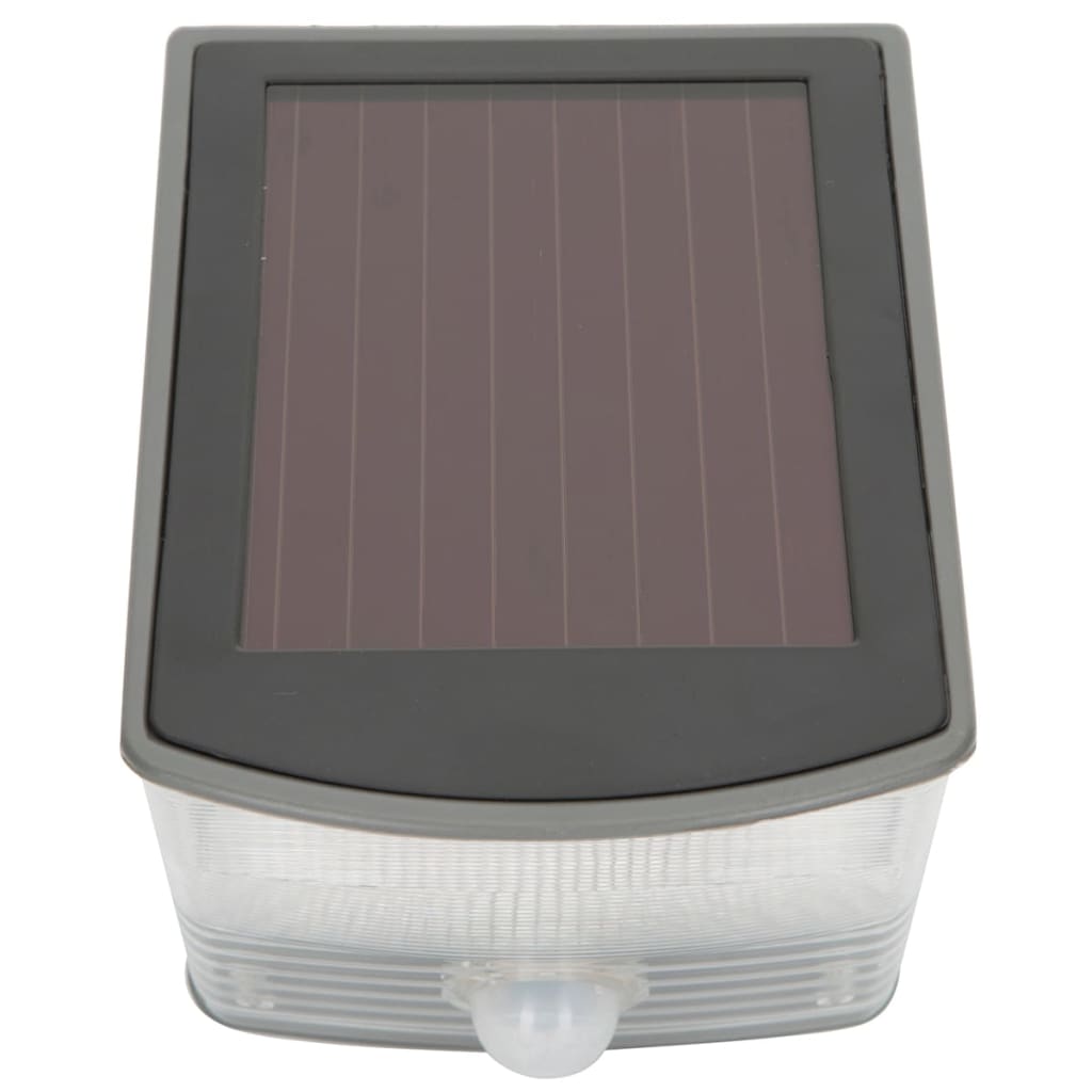Ranex solcellevæglampe med PIR-sensor 0,5 W sort 5000.261