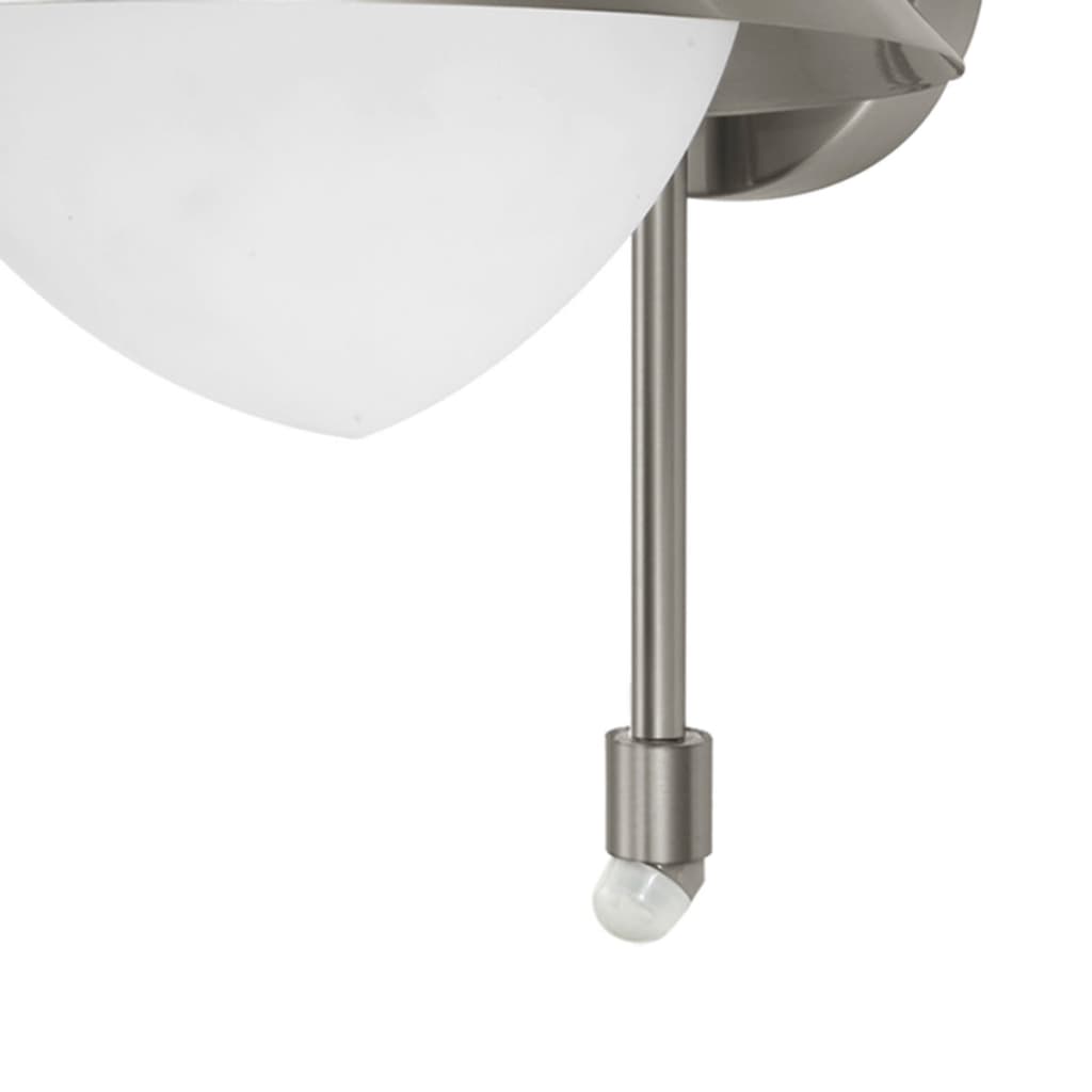 EGLO udendørs væglampe med sensor Sidney sølvfarvet 87105