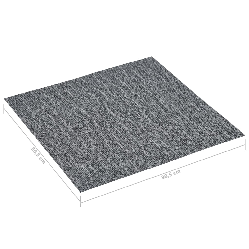 vidaXL selvklæbende gulvbrædder 5,11 m² PVC grå