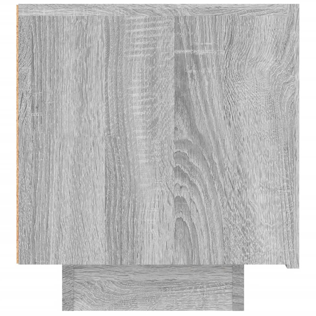 vidaXL tv-bord 100x35x40 cm konstrueret træ grå sonoma-eg