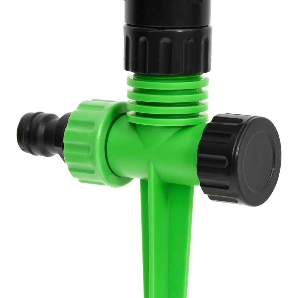 vidaXL roterende sprinklere 4 stk. 16x13,5x25,5 cm ABS og PP grøn sort
