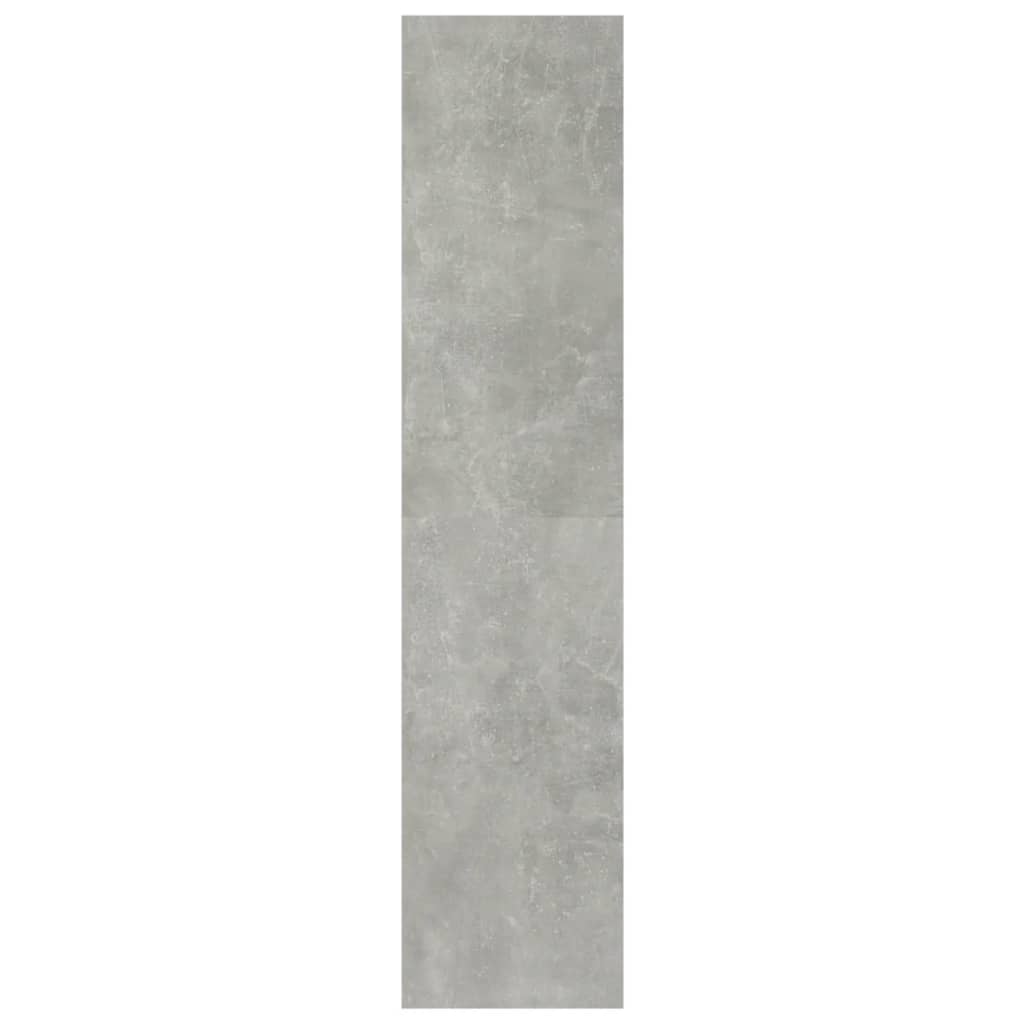 vidaXL bogreol/rumdeler 100x30x135 cm betongrå