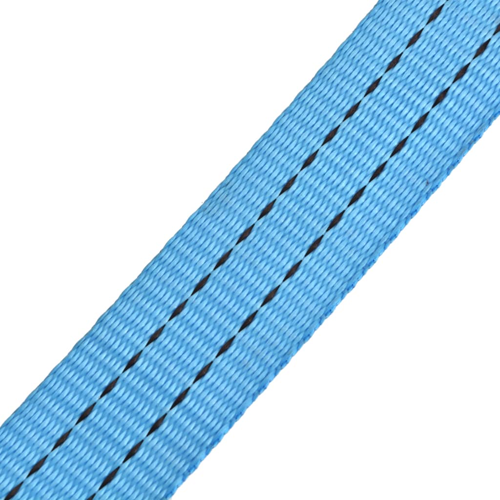 vidaXL surringsbånd 10 stk. 2 ton 6 m x 38 mm blå