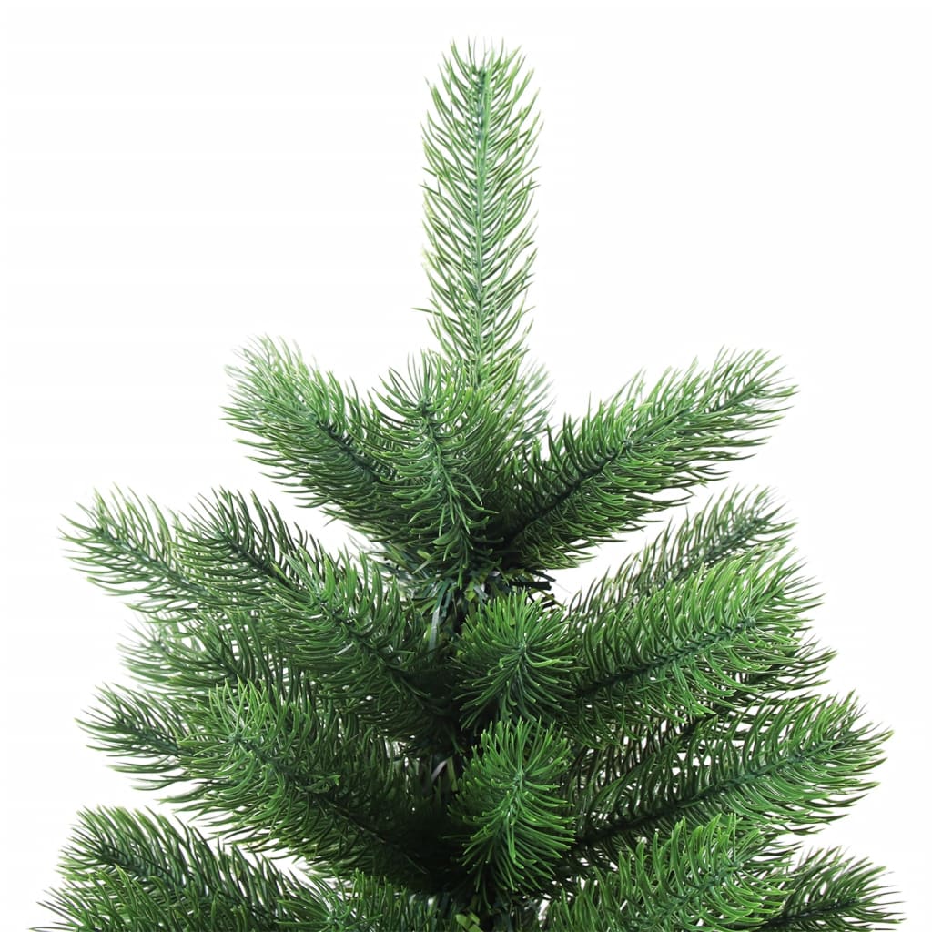 vidaXL kunstigt juletræ med lys 65 cm grøn