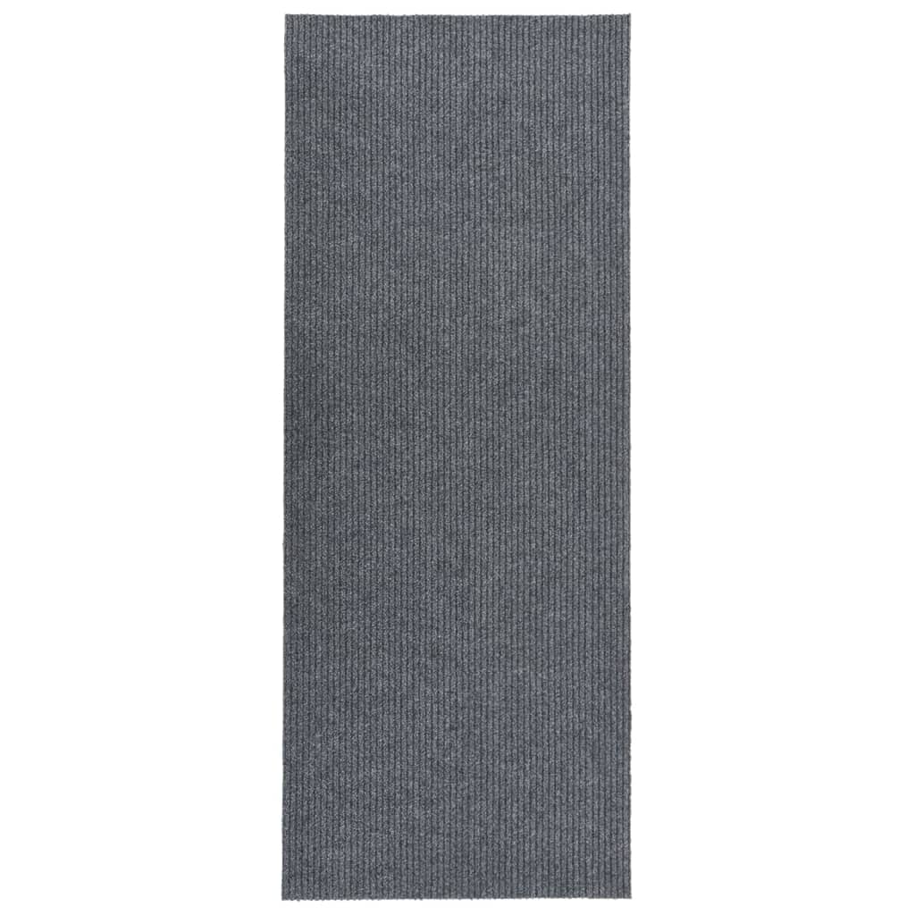 vidaXL snavsbestandig tæppeløber 100x300 cm grå