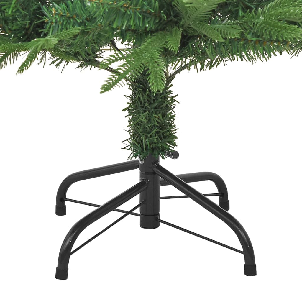 vidaXL kunstigt juletræ 120 cm PVC og PE grøn