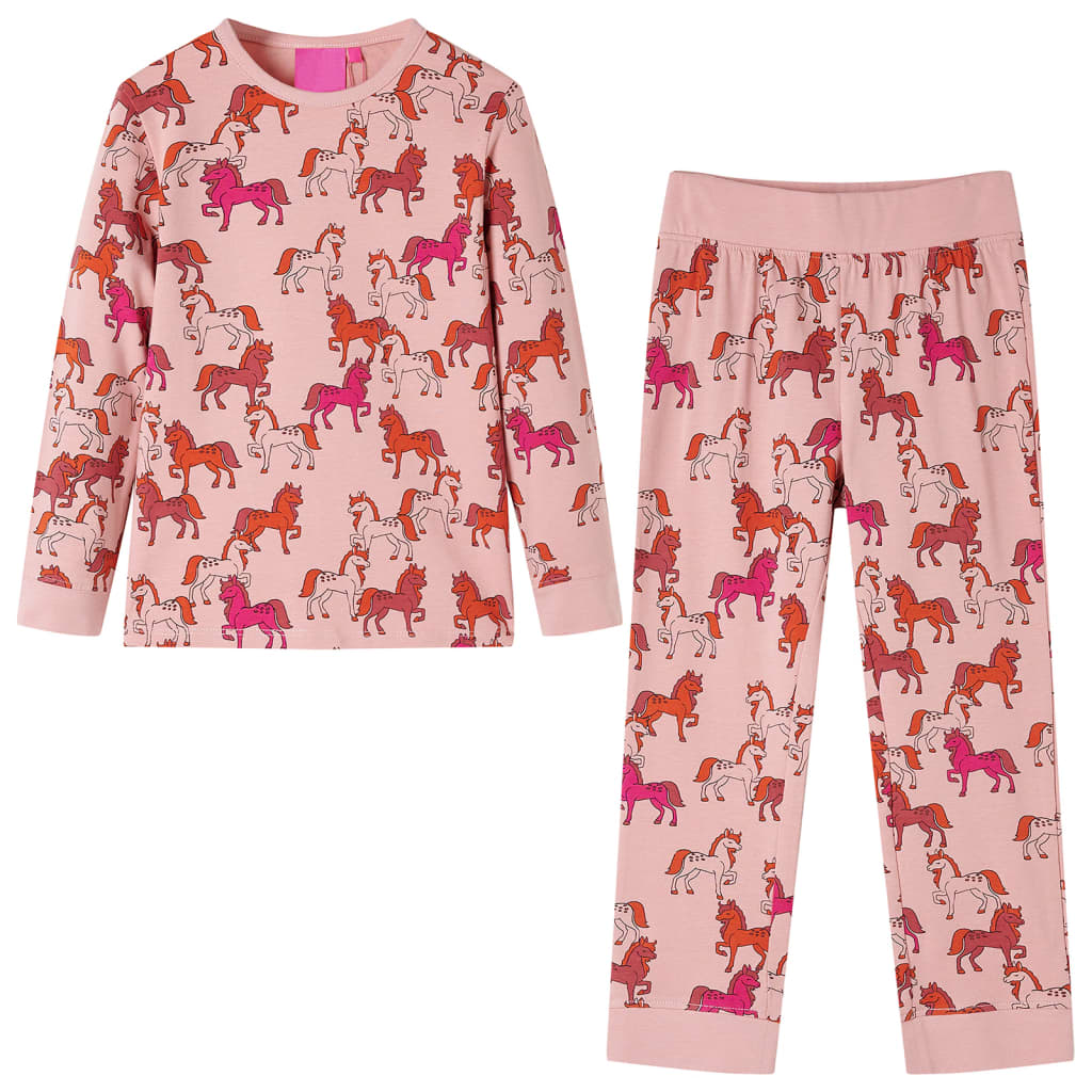 Pyjamas til børn str. 92 lyserød