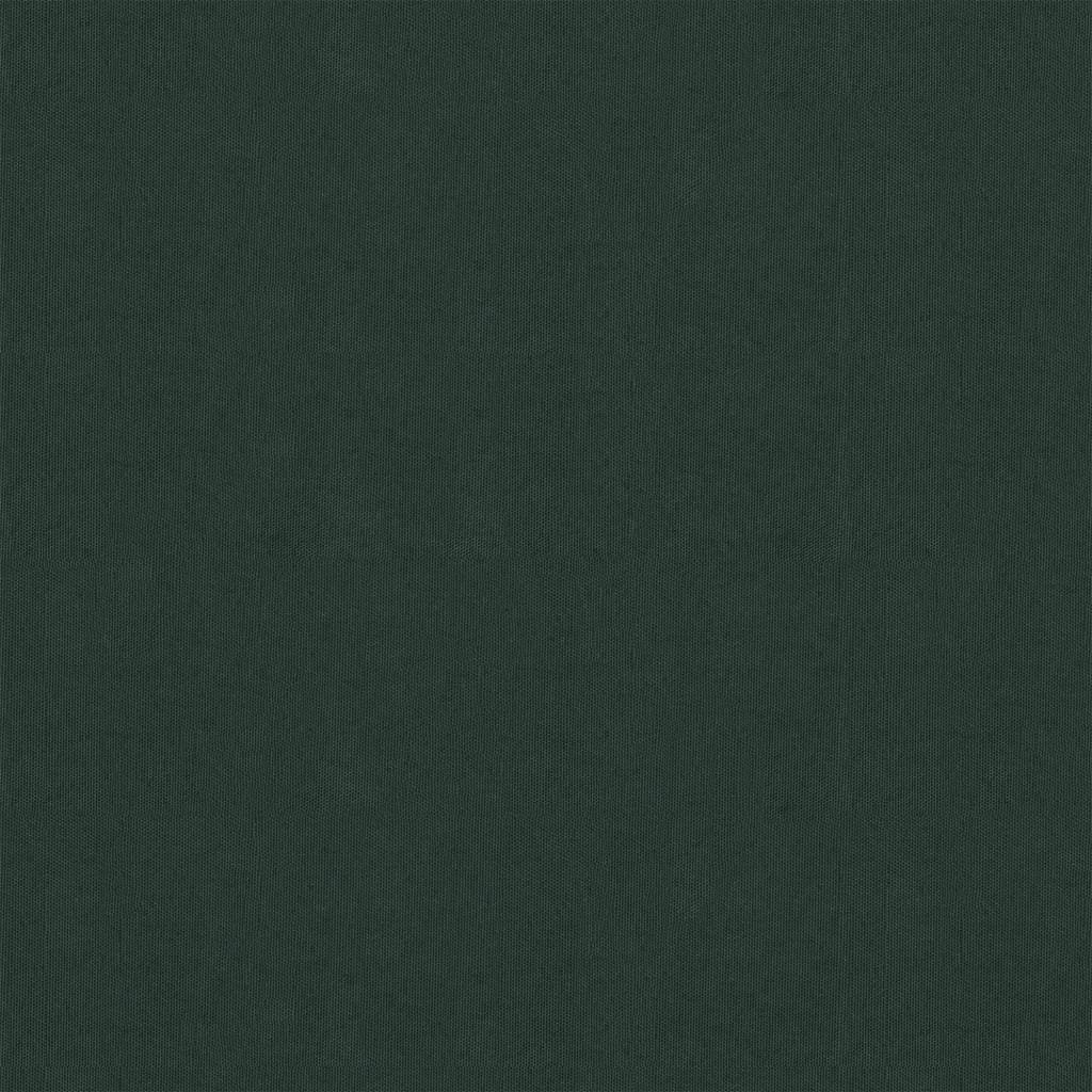 vidaXL altanafskærmning 75x400 cm oxfordstof mørkegrøn