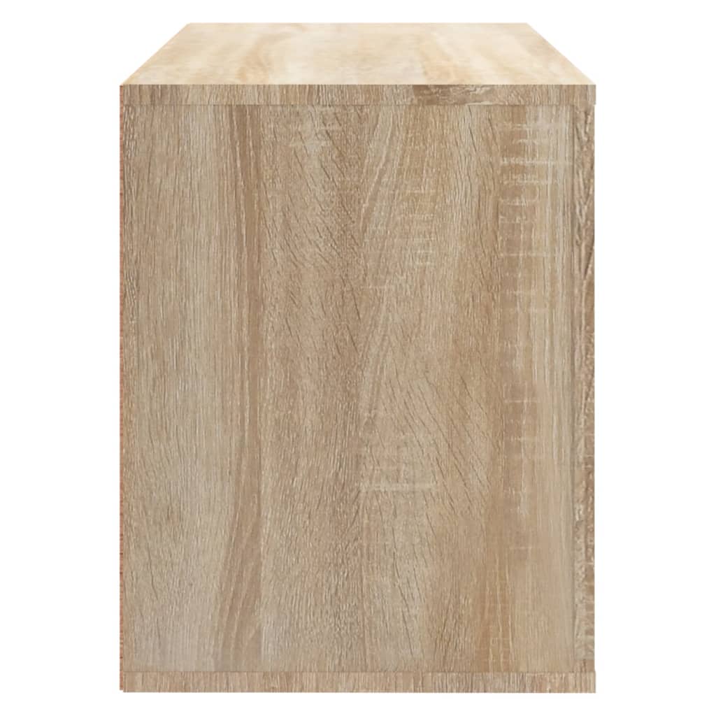 vidaXL skoreol 80x35x45 cm konstrueret træ sonoma-eg