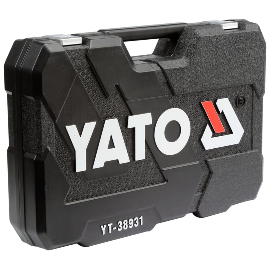 YATO Skralde-, top- og skruenøglesæt med 173 dele YT-38931