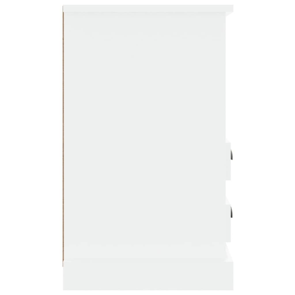 vidaXL sengebord 43x36x60 cm hvid