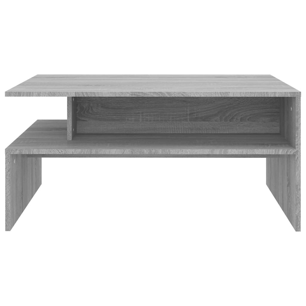 vidaXL sofabord 90x60x42,5 cm konstrueret træ grå sonoma-eg