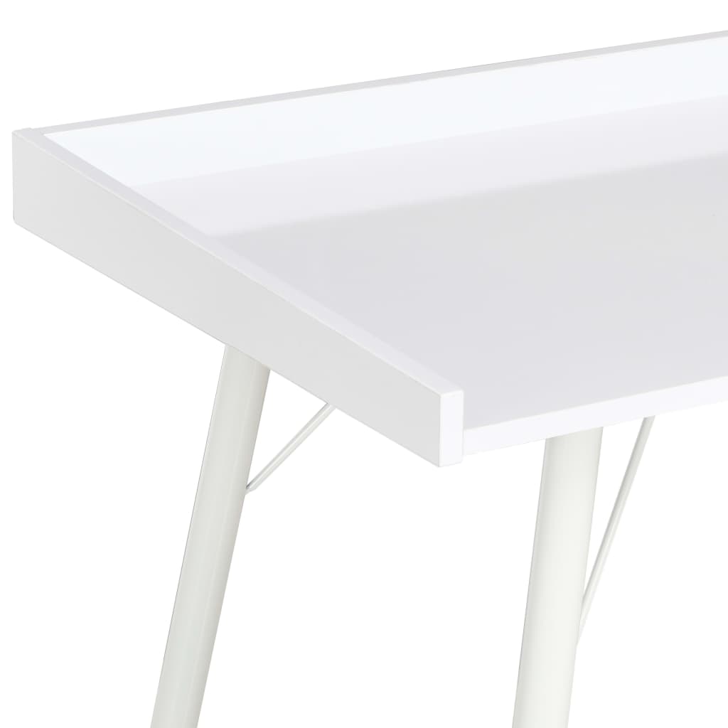 vidaXL skrivebord 90 x 50 x 79 cm hvid