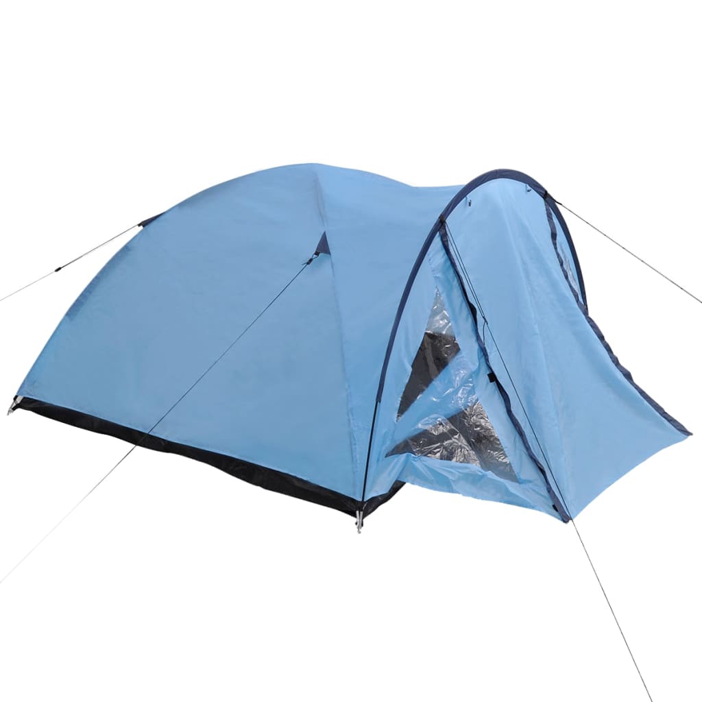 vidaXL 3-personers telt blå