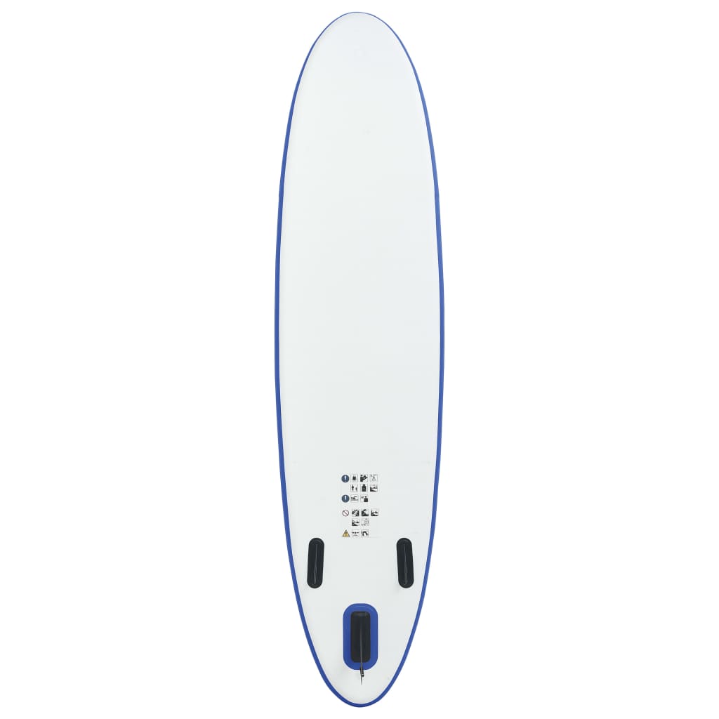 vidaXL paddleboard oppusteligt blå og hvid