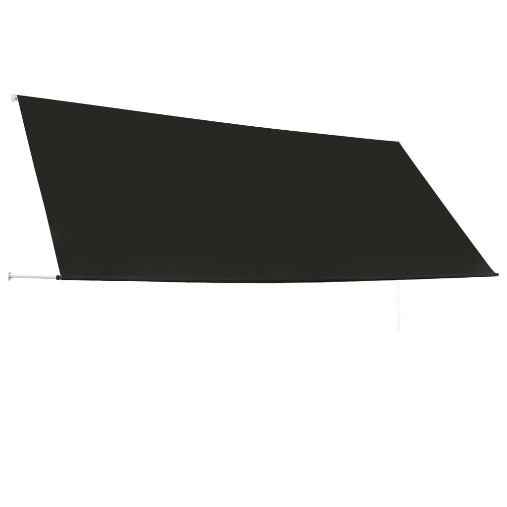 vidaXL foldemarkise 350x150 cm antracitgrå