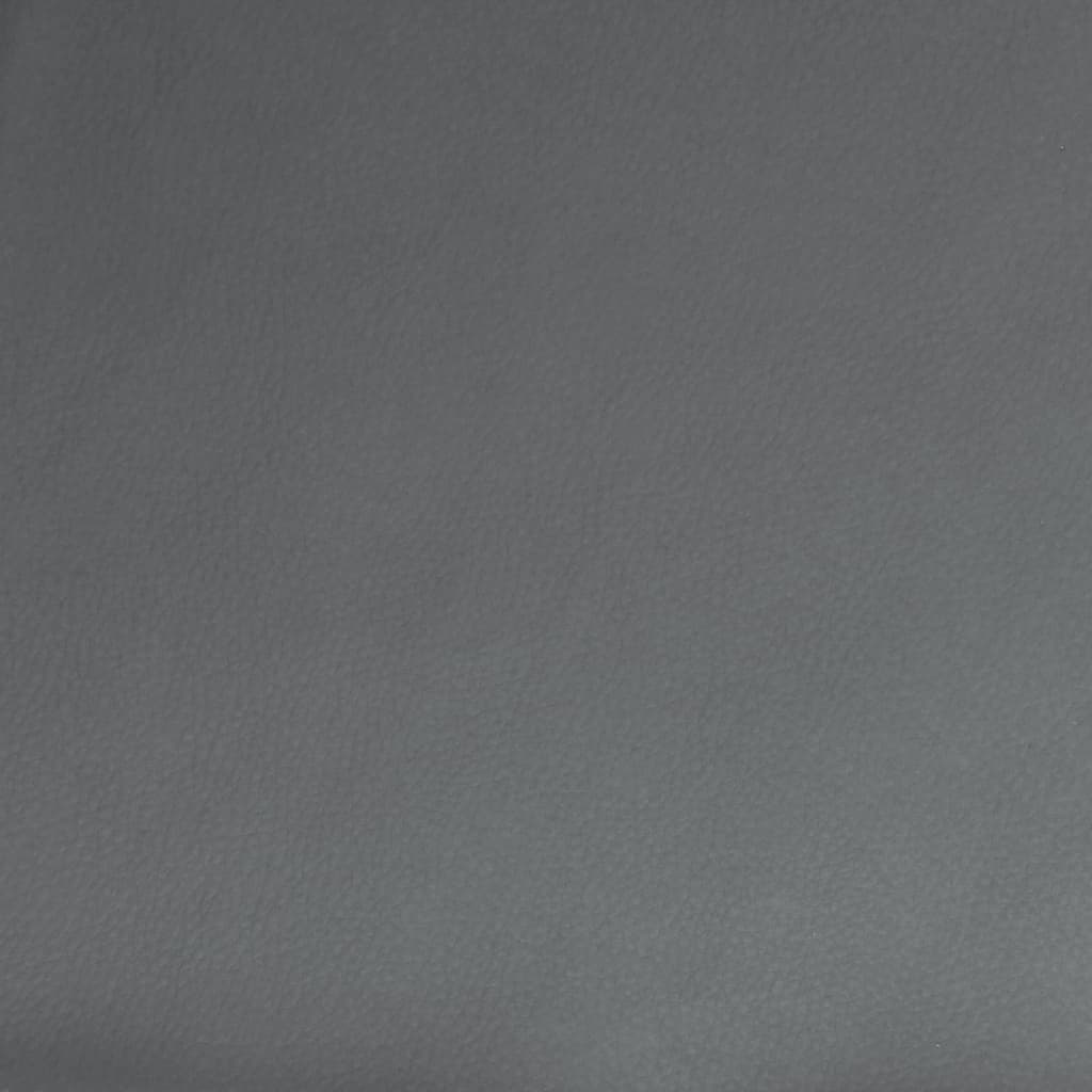 vidaXL bænk 107x80x81 cm kunstlæder grå