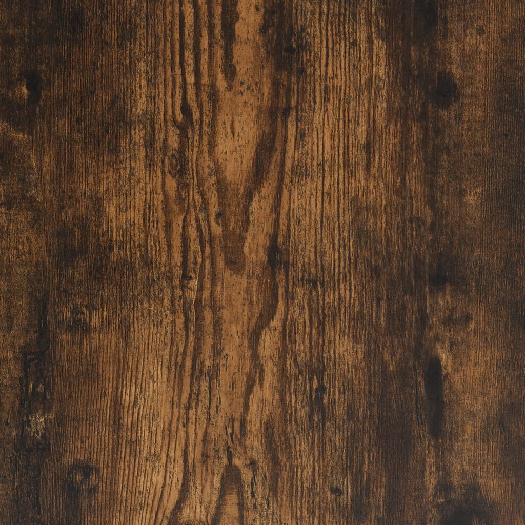 vidaXL sofabord 100x100x48,5 cm konstrueret træ røget egetræsfarve