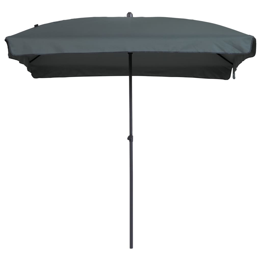 Madison parasol Patmos Luxe 210x140 cm rektangulær grå