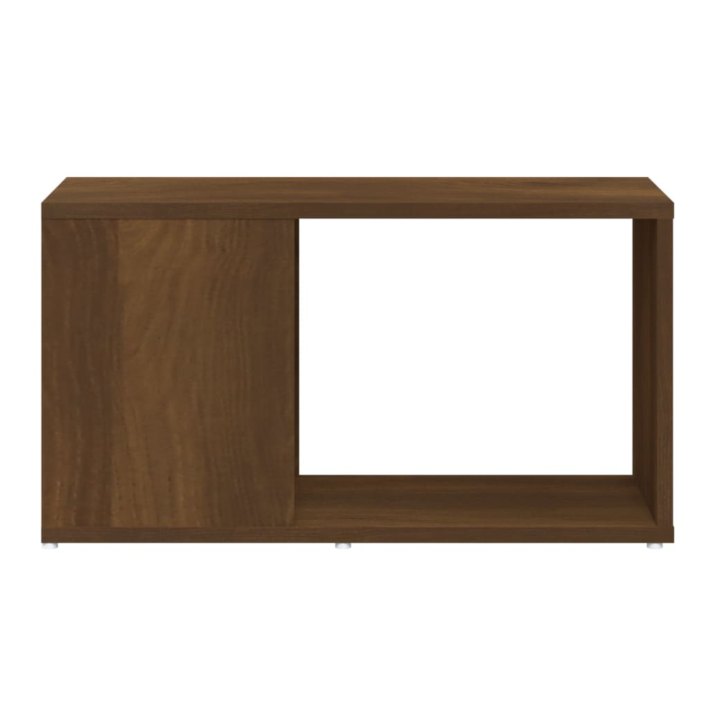 vidaXL tv-bord 60x24x32 cm konstrueret træ brun egetræsfarve