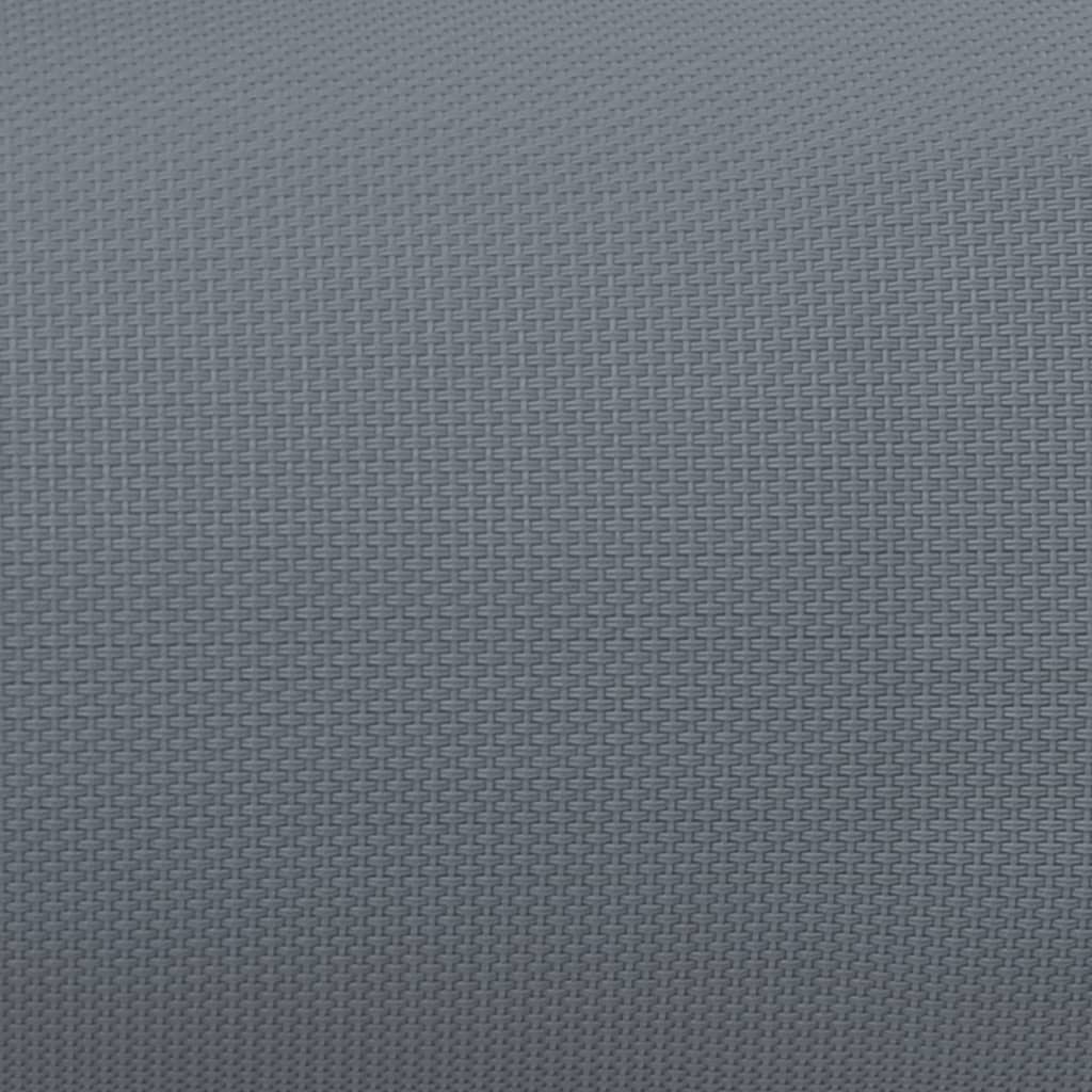 vidaXL nakkestøtte til havestol 40x7,5x15 cm textilene grå