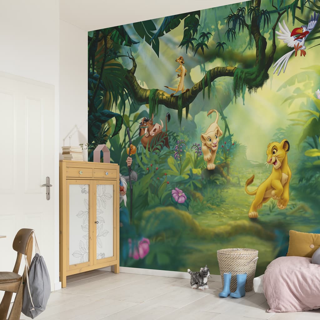 Komar vægudsmykning Lion King Jungle 368 x 254 cm