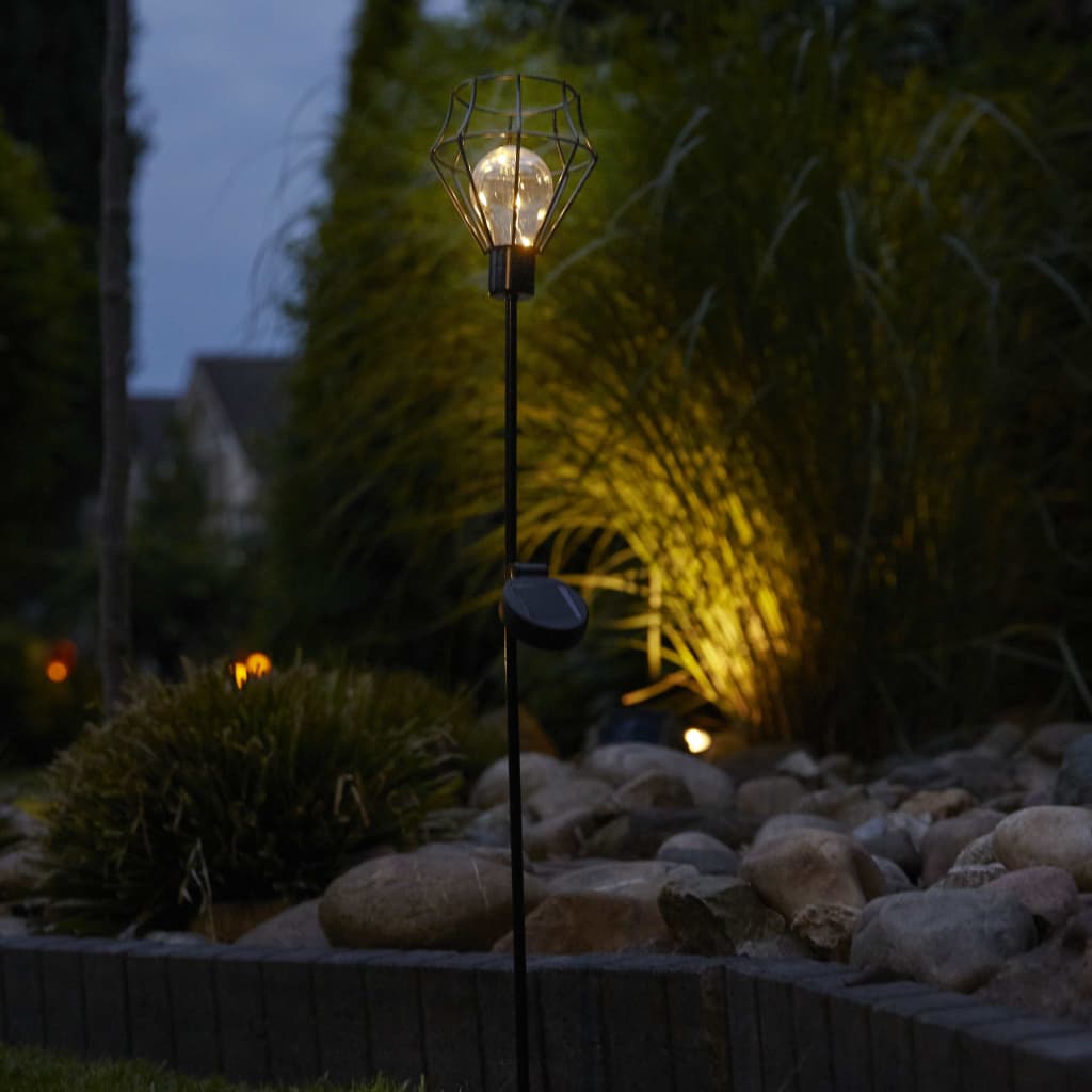 Luxform LED-spydlampe til haven 2 stk. Pentagon