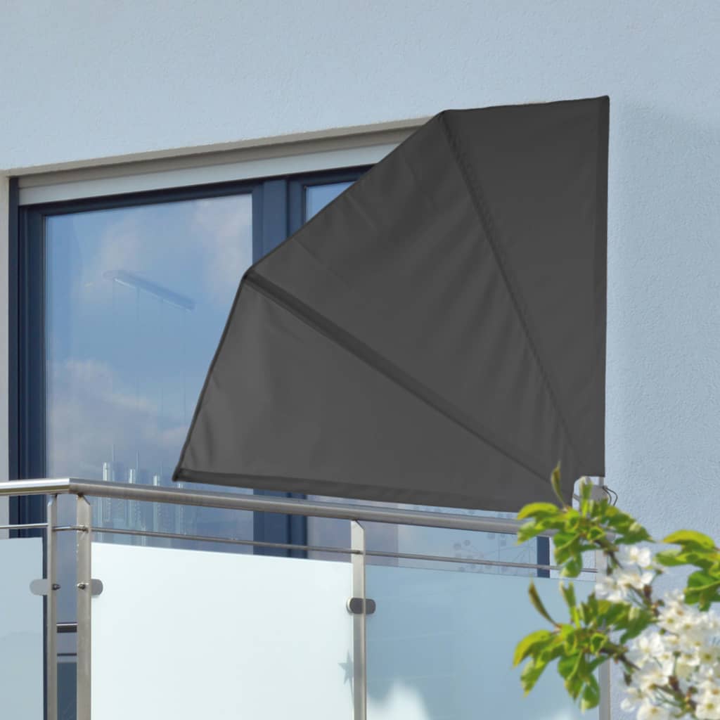 HI altanafskærmning 1,2 x 1,2 m polyester sort