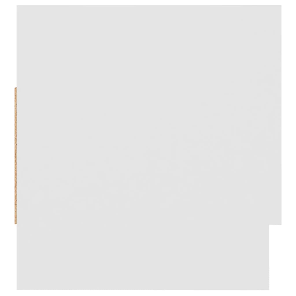 vidaXL garderobe 70x32,5x35 cm spånplade hvid