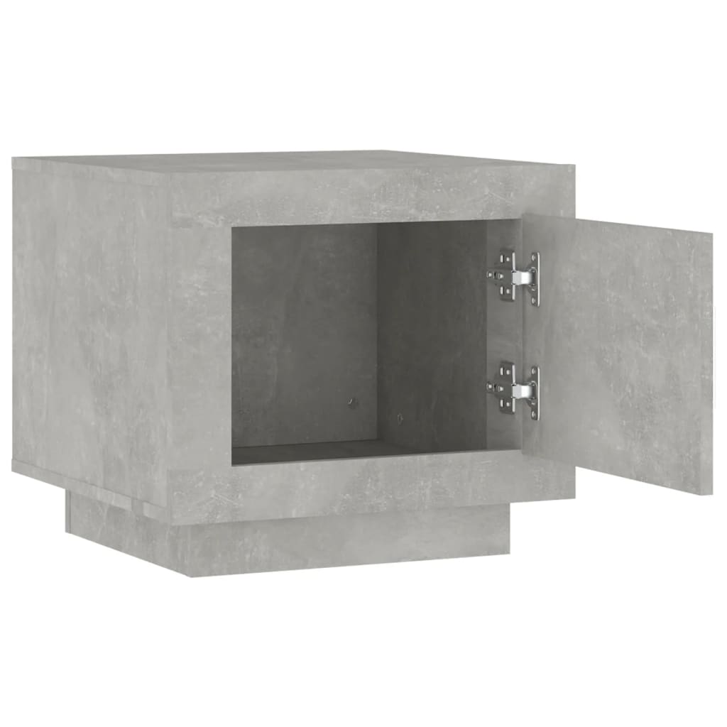 vidaXL sofabord 51x50x45 cm konstrueret træ betongrå