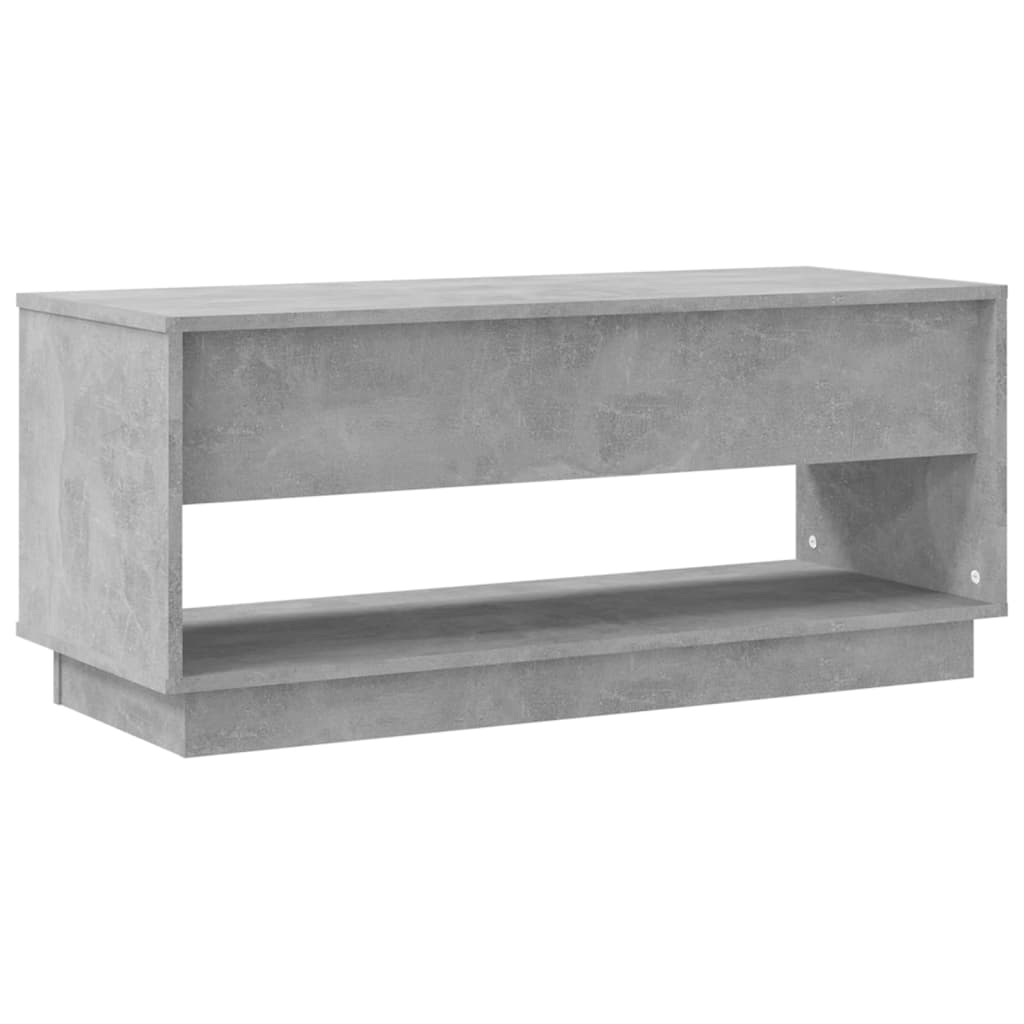vidaXL tv-bord 102x41x44 cm konstrueret træ betongrå