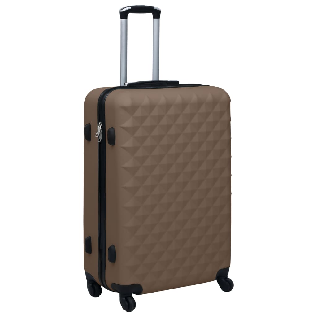 vidaXL hardcase-kuffert ABS brun