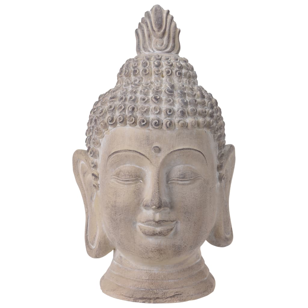 ProGarden dekorativt Buddha-hoved 31x29x53,5 cm