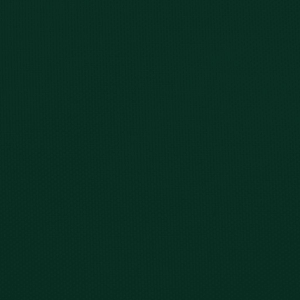 vidaXL solsejl 3,5x5 m rektangulær oxfordstof mørkegrøn