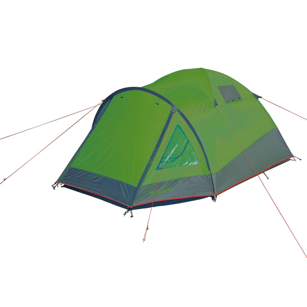 Camp Gear 2-personers-telt Missouri 280 x 155 x 115 cm grøn 4471525