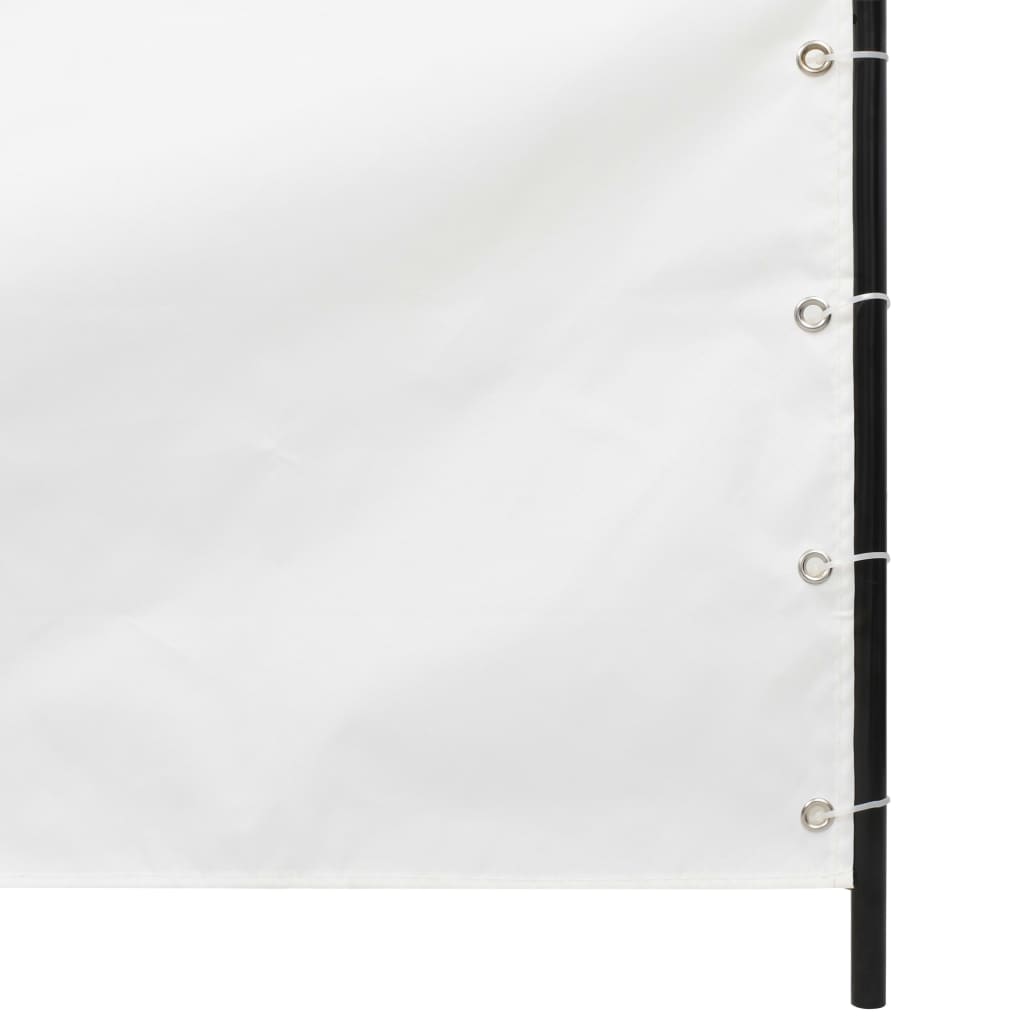 vidaXL vertikal markise oxfordstof 140 x 240 cm hvid