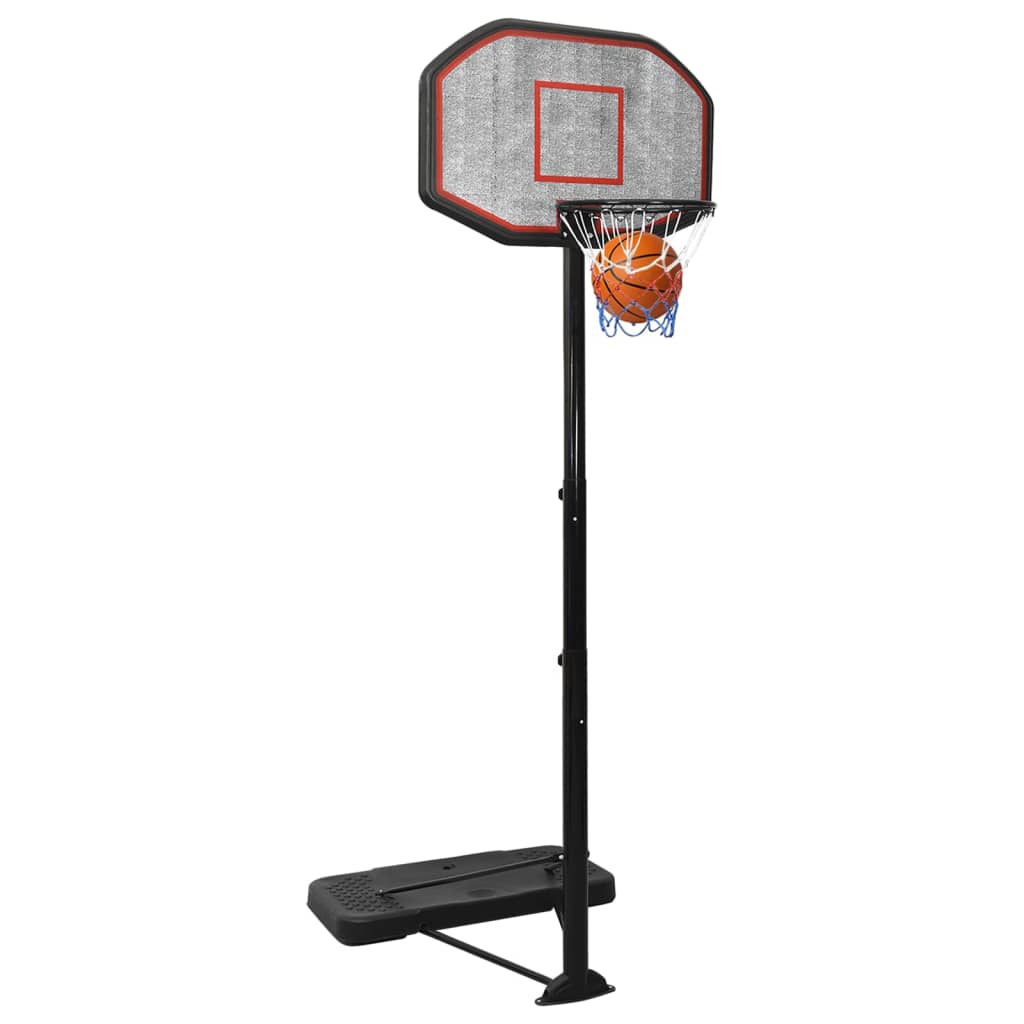 vidaXL basketballstativ 258-363 cm polyethylen sort