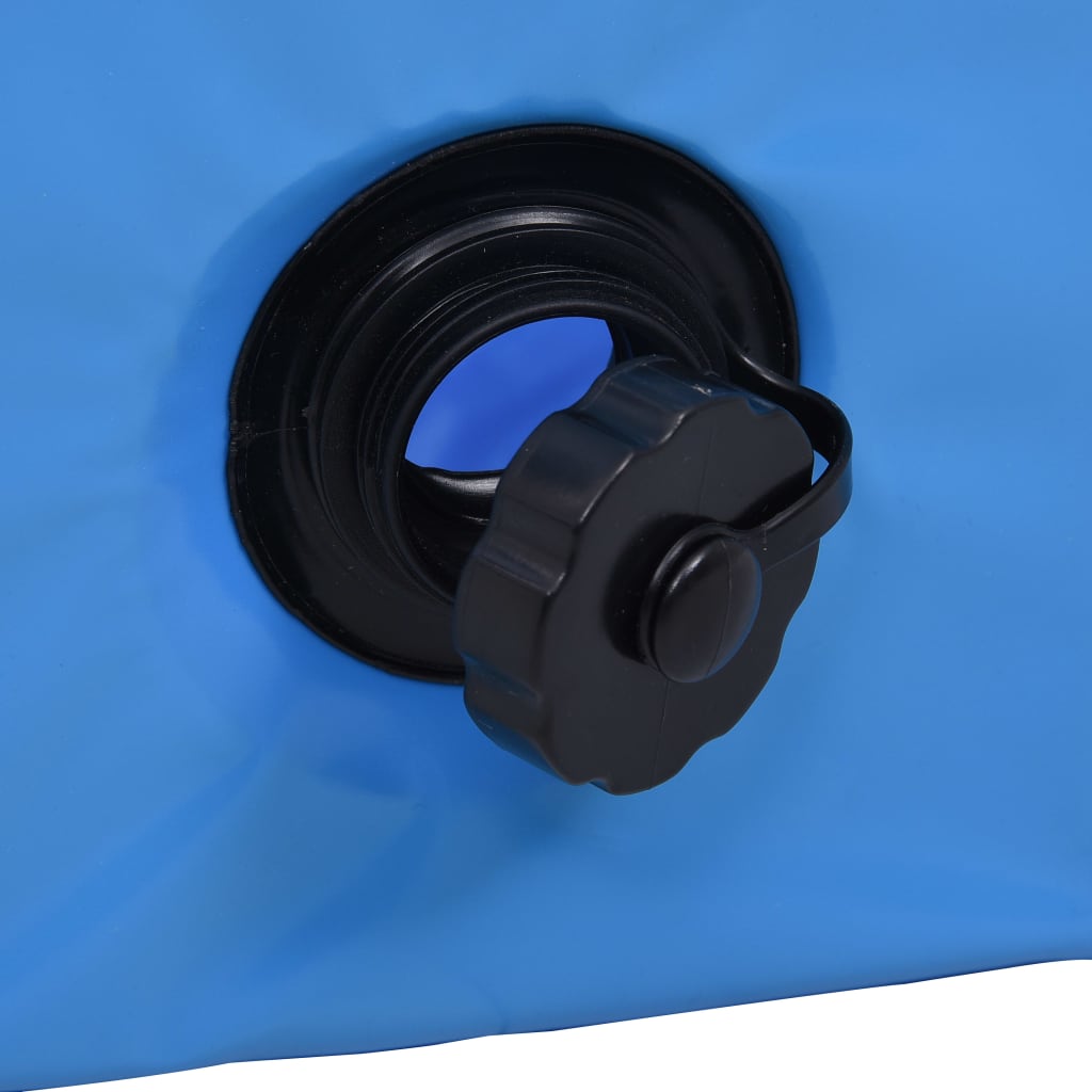 vidaXL foldbart hundebassin 160 x 30 cm PVC blå