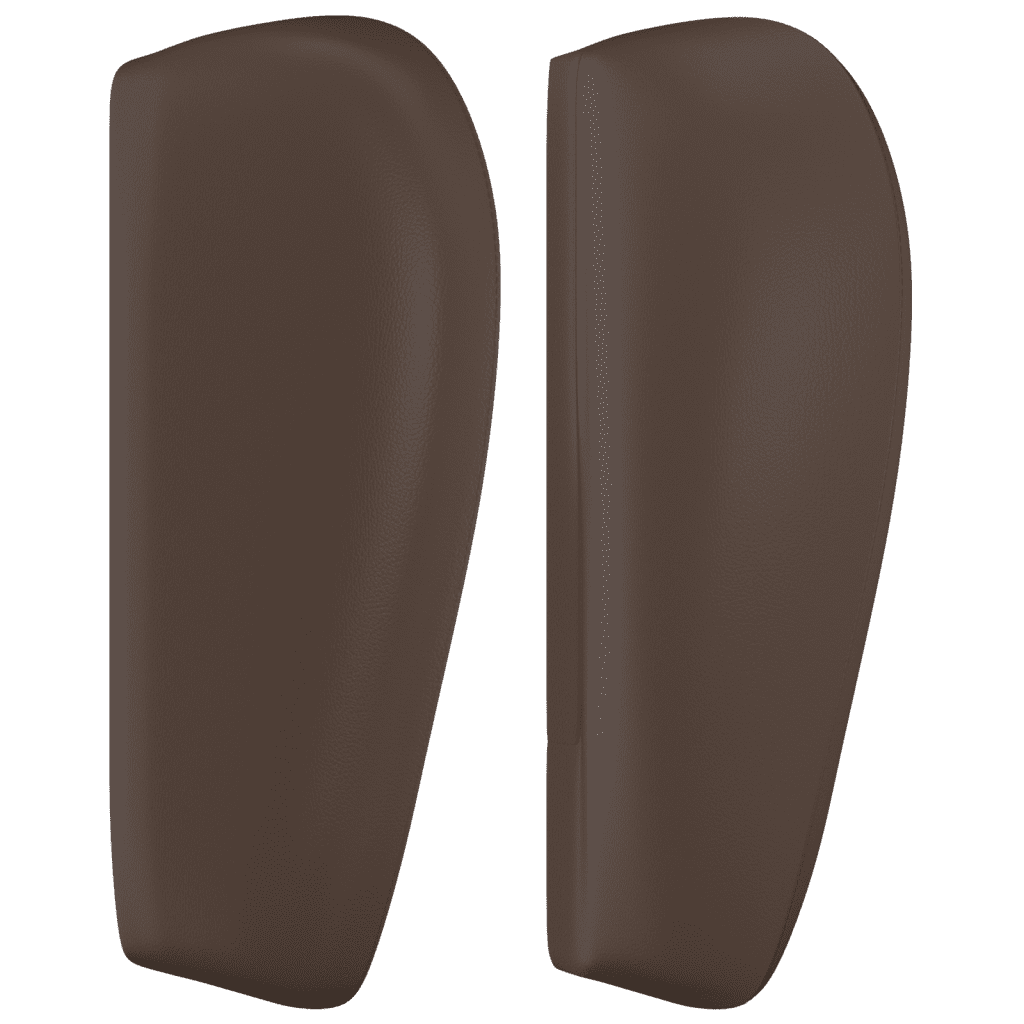 vidaXL kontinentalseng med madras 200x200 cm kunstlæder brun