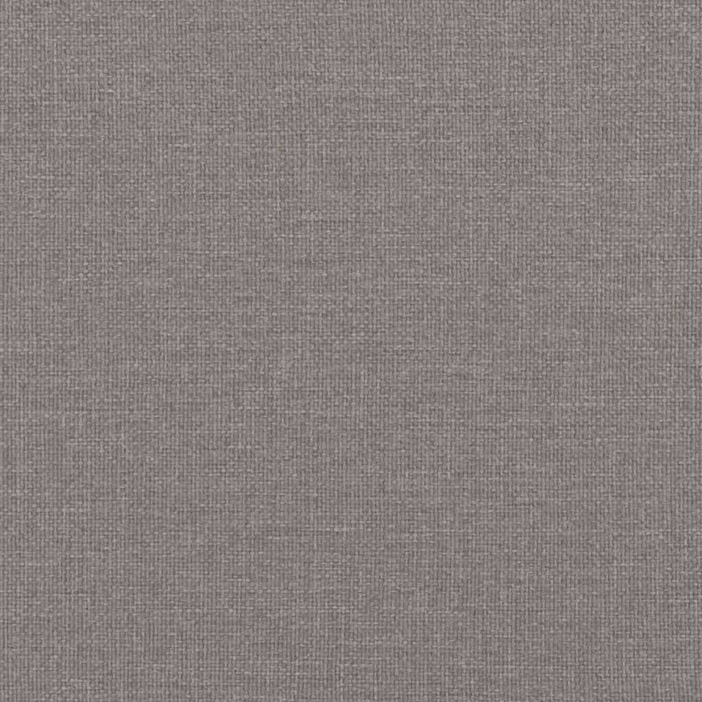 vidaXL 2-personers Chesterfield-sofa stof gråbrun