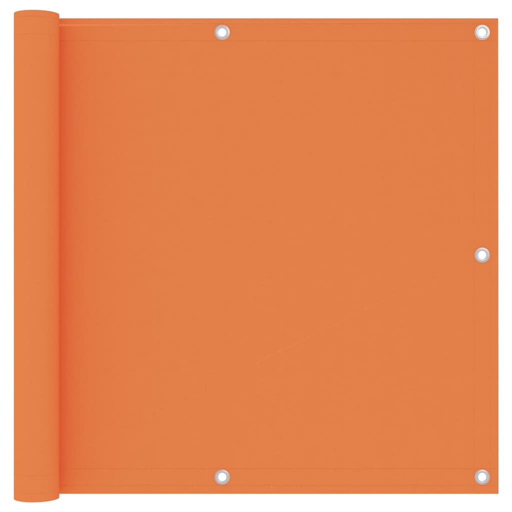 vidaXL altanafskærmning 90x500 cm oxfordstof orange