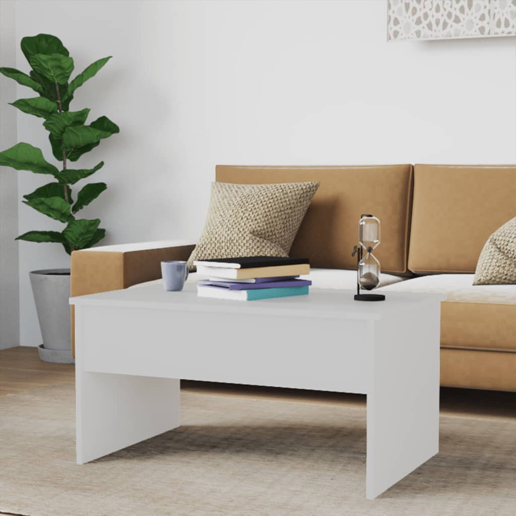 vidaXL sofabord 80x50,5x41,5 cm konstrueret træ hvid