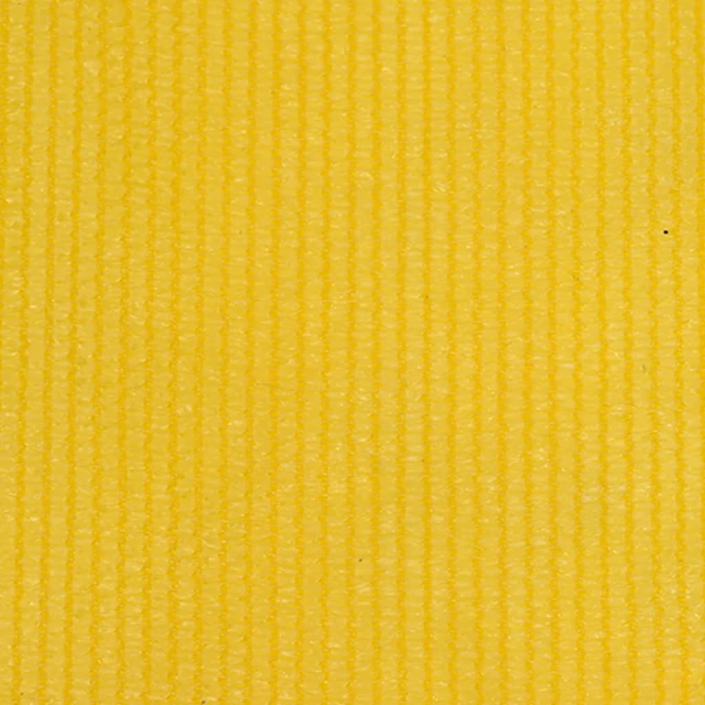 vidaXL udendørs rullegardin 60x140 cm HDPE gul