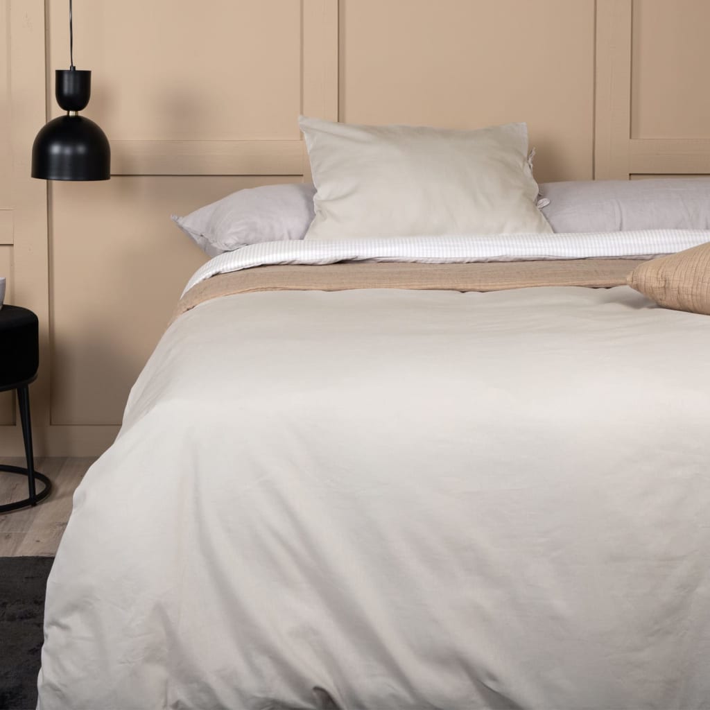 Venture Home sengesæt Jenna 200x150 cm bomuld sandfarvet