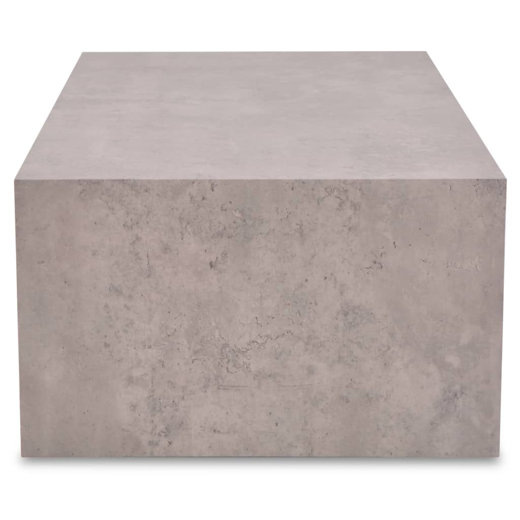 vidaXL sofabord beton-look 100 x 50 x 30 cm