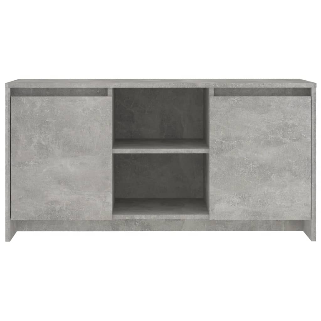 vidaXL tv-bord 102x37,5x52,5 cm spånplade betongrå