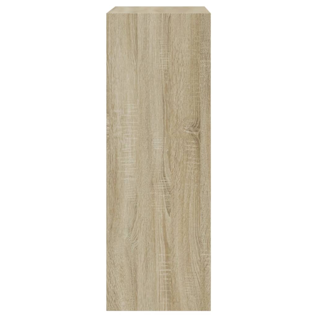 vidaXL skoreol 60x34x96,5 cm konstrueret træ sonoma-eg