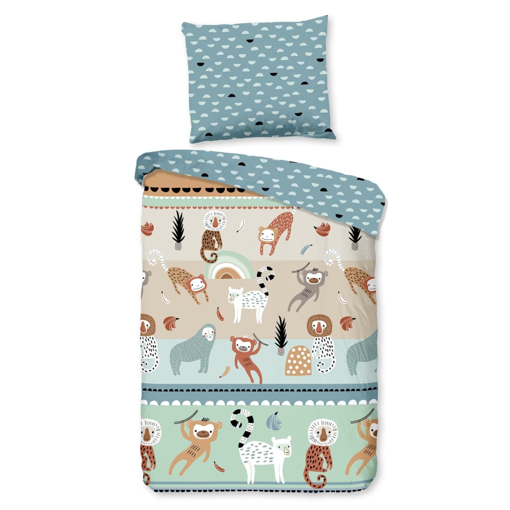Good Morning sengetøj til børn PLAY 100x135 cm flerfarvet