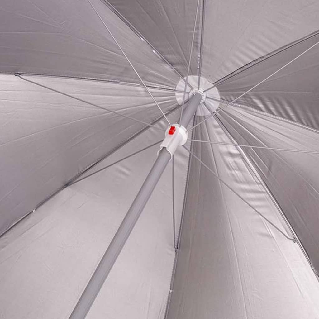 Bo-Camp parasol Beach 160 cm grå