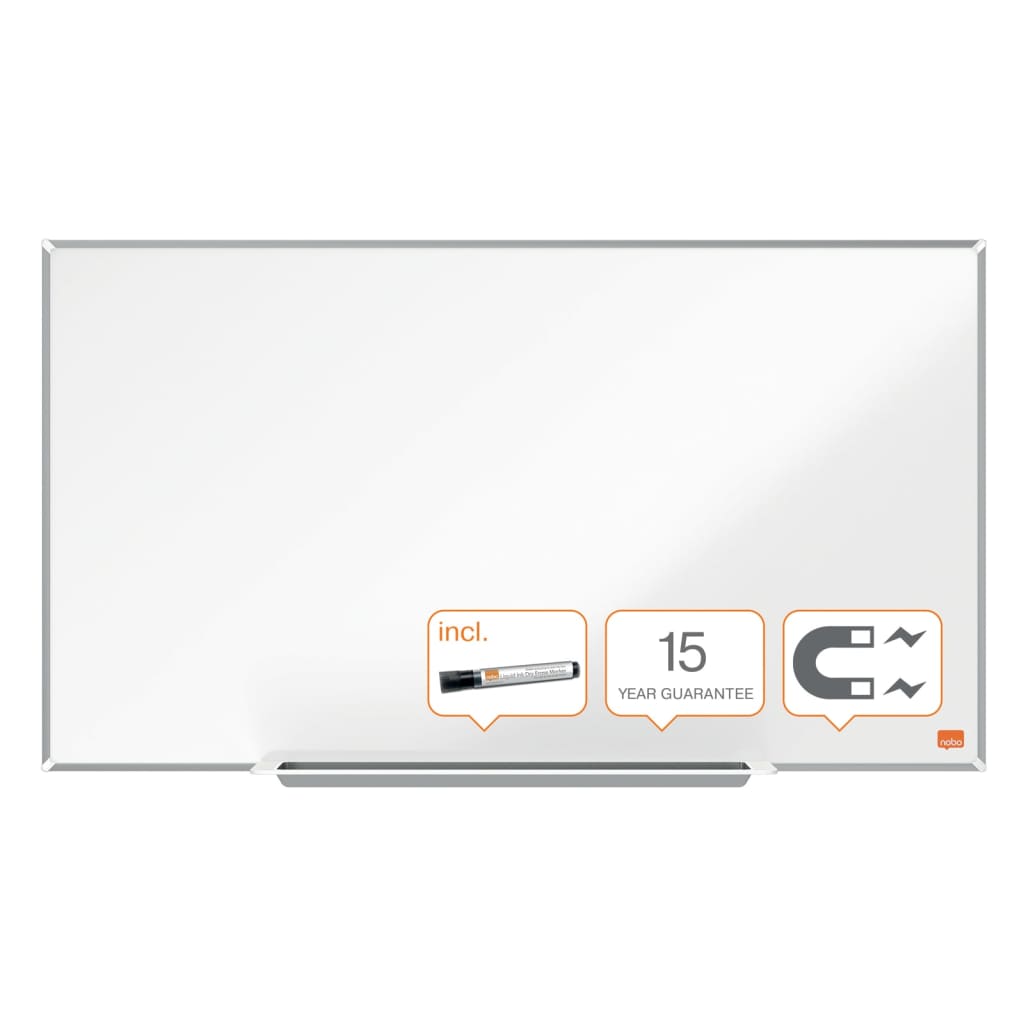 Nobo magnetisk whiteboard Impression Pro 71x40 cm widescreen stål